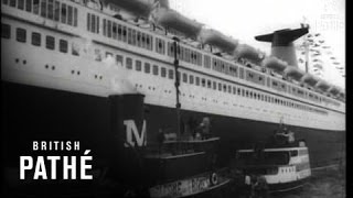 SS France At New York 1962 [upl. by Nevek791]