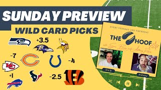 NFL Wild Card Preview Show Best Bets Picks and More [upl. by Arodnahs]