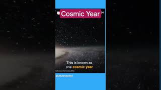 Cosmic Year Galactic Year upsc2024 shorts [upl. by Atnim]