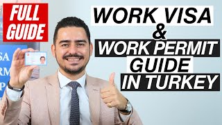 How to Get a Work Permit in Turkey  Turkish Work Visa Application Requirements and Eligibility [upl. by Haveman]