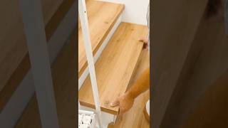 Treppenstufen mit Vinyl verkleiden diy renovieren treppe stairs planeo [upl. by Phelgon]