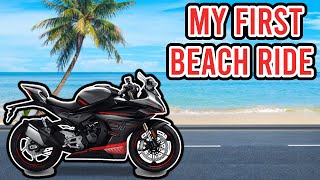 CFMOTO450 SS BEACH MOTOVLOG QNA 10K SPECIAL [upl. by Einnej]