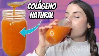 ✅COLAGENO NATURAL PARA REJUVENECER LA PIEL Y CABELLO [upl. by Etteniotna]