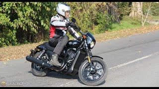 HarleyDavidson Street 750 teszt  Onroadhu [upl. by Eirol]