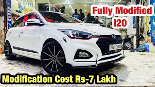 Fully Modified I20  Only One In Punjab  17 Inch Alloys  Modified Club [upl. by Noicpecnoc182]