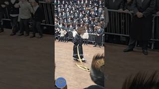 Krula Rebbe Dancing Mitzvah Tantz At His Daughter’s Wedding [upl. by Verlee211]