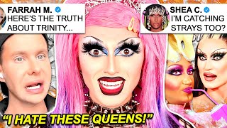 Trinity vs Farrah Jade Shea amp All Stars 9 Snip Drama Intensifies  Hot or Rot [upl. by Kyred]