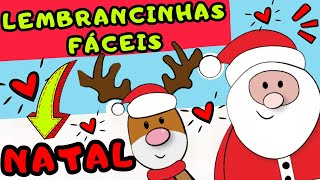 🔴 LEMBRANCINHAS de NATAL FÁCEIS E ECONÔMICAS [upl. by Michaeu874]