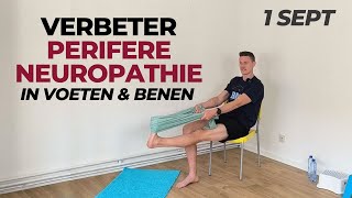 Verminder de symptomen van PERIFERE NEUROPATHIE in VOETEN EN BENEN met deze oefeningen [upl. by Alf]