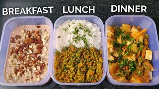 Meal Prep 3000 calories in 30mins   BULKING DIET  • PURE VEG 🇮🇳 [upl. by Notyal]