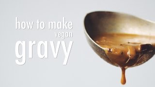 how to make vegan gravy  hot for food [upl. by Leiram]