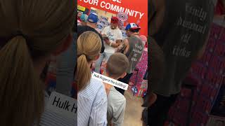 Hulk Hogan pulls up to Rouse supermarket 💪🏾👀 ytcontest shorts [upl. by Bluefarb747]