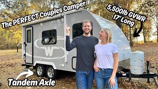 Full TOUR Of Our New Camper The PERFECT Home On Wheels For Two People  Full Time Camping Couple [upl. by Tupler669]