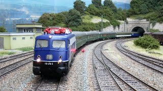 Modellbahn Special Alex Anlage trifft Gleiswüste Teil 2 Epoche 4 mit BR 50 118 144 141 110 [upl. by Nevyar933]