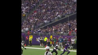 Jordan Addison catches for a 16yard Gain vs Atlanta Falcons [upl. by Brunk]