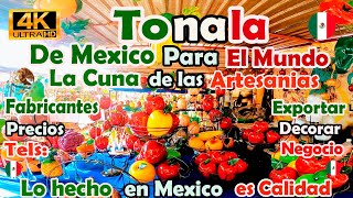 Tonalá Jalisco Cuna De Las Artesanías Para Decorar Exportar o Hacer Negocio Estacionamiento la Feria [upl. by Adiasteb101]