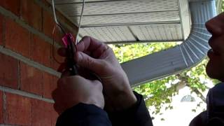 Wiring A LED Recessed Soffit Light [upl. by Vaclav987]