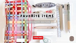 Favorite Stationery Items [upl. by Pietro]