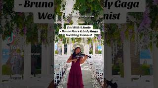 diewithasmile ladygaga brunomars violincover electricviolin weddingmusic weddingsongs violin [upl. by Ihcalam107]