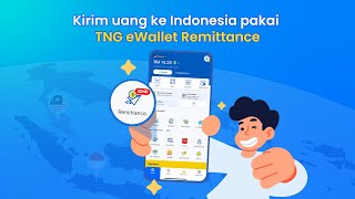 Cara kirim uang ke Indonesia pakai Remittance dalam TNG eWallet [upl. by Gabel]