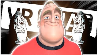 MR INCREDIBLE BECOMES UNCANNY IN VRCHAT  VRChat Funny Moments [upl. by Oinesra943]