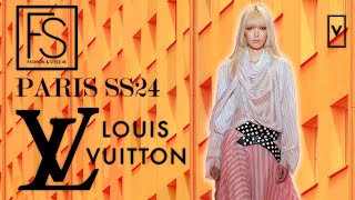 LOUIS VUITTON French Luxury Fashion SS24 Paris Fashion Week Vertical feat Mona Tougaard [upl. by Schafer164]