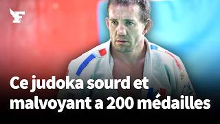 JO 2024 Cyril Jonard le judoka sourd et malvoyant aux 200 médailles [upl. by Brunhild]