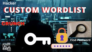 create hacking wordlist crunch  Custom Wordlist  wordlist making  crunch y4ntech [upl. by Eetse948]