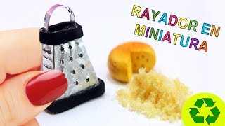 DIY Rallador  rallo guayo en miniatura que si funciona  de verdad  real [upl. by Alysoun539]