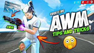 4 Secret AWM Tips And Tricks In Free Fire 🔥 Only 1 People Know 👽  FireEyes Gaming [upl. by Cuyler]