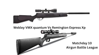 Webley VMX Quantum Vs Remington Express XP 2 [upl. by Ythomit]