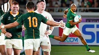 An EPIC Final  South Africa vs England Rugby World Cup 2019 [upl. by Anaidiriv]