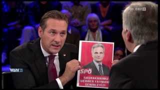 Wahl 2013 Faymann vs Strache Highlights [upl. by Oliver]