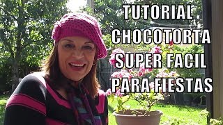 COMO HACER CHOCOTORTARECETA FACIL Y RAPIDARECIPE [upl. by Mcclure]