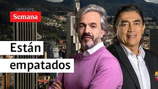 Hay empate técnico entre Gustavo Bolívar y Juan Daniel Oviedo  Semana noticias [upl. by Aro567]