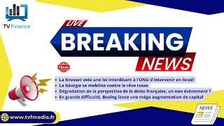 Israël Géorgie Dette Boeing  Actualités du 29 octobre par LouisAntoine Michelet [upl. by Kistner]