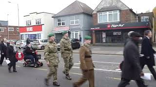 Bletchley amp Fenny Remembrance day march [upl. by Tonia]