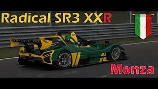 Shakedown  Radical SR3 XXR at Monza  Assetto Corsa [upl. by Debarath]