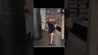 Caleb Plant training at the gym [upl. by Anirtik]