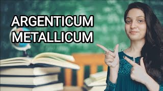 ARGENTUM METALLICUM HOMOEOPATHIC MEDICINEEXPLAINED WITH ALLEN KEYNOTES DRDEEKSHA [upl. by Ahsercul]