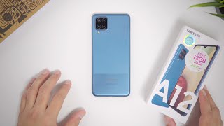 Samsung Galaxy A12  Unboxing and Review [upl. by Llebana]