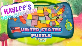 Discovery Kids United States Puzzle  Learn the States amp their Capitals [upl. by Klarrisa]