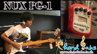 Review NUX PG1 Portable Guitar Effect [upl. by Tatianna160]