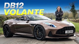 NEW Aston Martin DB12 Volante Review Still A Super Grand Tourer 4K [upl. by Olethea]