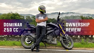 Dominar 250 Ownership Review Hindi  Best bike in 2 Lakh [upl. by Aicirtak846]