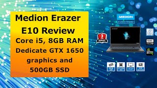 Medion Erazer E10 Gaming Laptop Review [upl. by Lebazej]