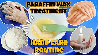 Paraffin Wax treatment  candle wax hand mask  Paraffin Wax [upl. by Anippesuig]