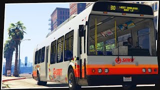 AMAZING NEW BUS SIMULATOR MODE FOR GTA 5 [upl. by Isabelle503]