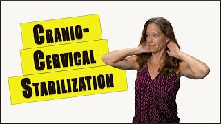 Upper CERVICAL SPINE STABILIZATION Best Exercises for CRANIOCERVICAL Instability  C0C1 and C1C2 [upl. by Nacul364]