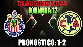 Pronósticos de la Jornada 12 Clausura 2024 Liga MX 🔥 ganador y goles [upl. by Otokam]